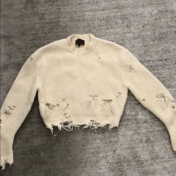 Yeezy Sweaters - YEezy season 3 cropped sweater